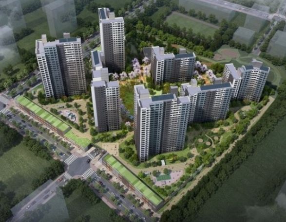 인천 검단 모아미래도 전경 또는 모델
