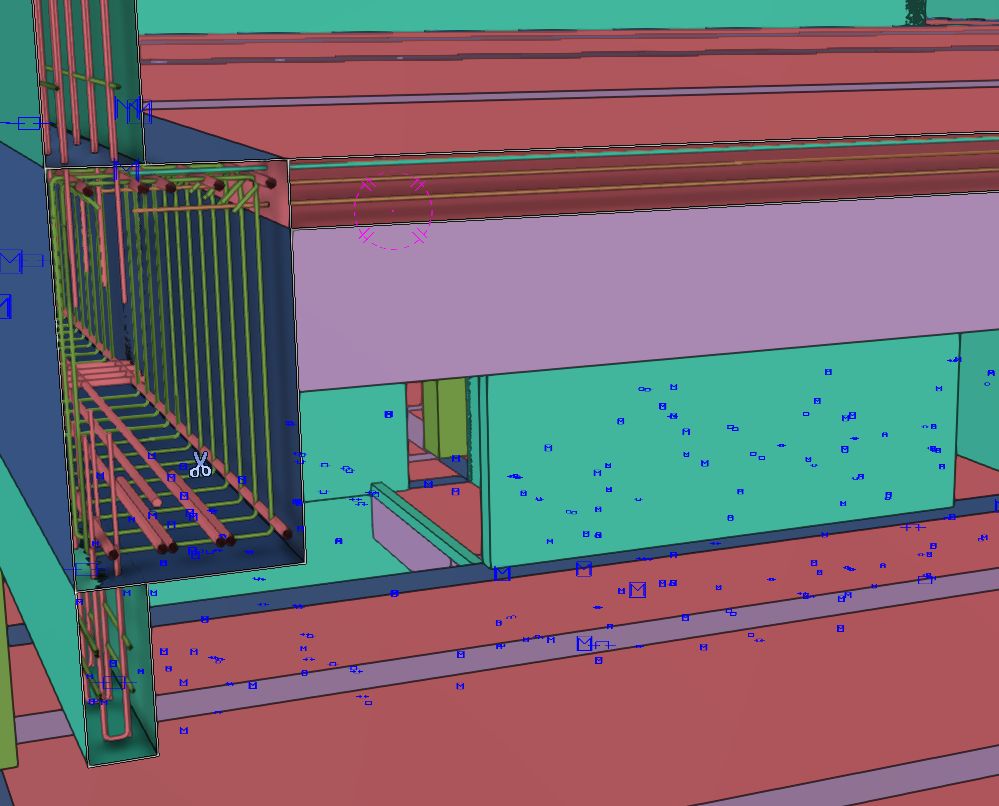 Rebar BIM 3D 배근 모델