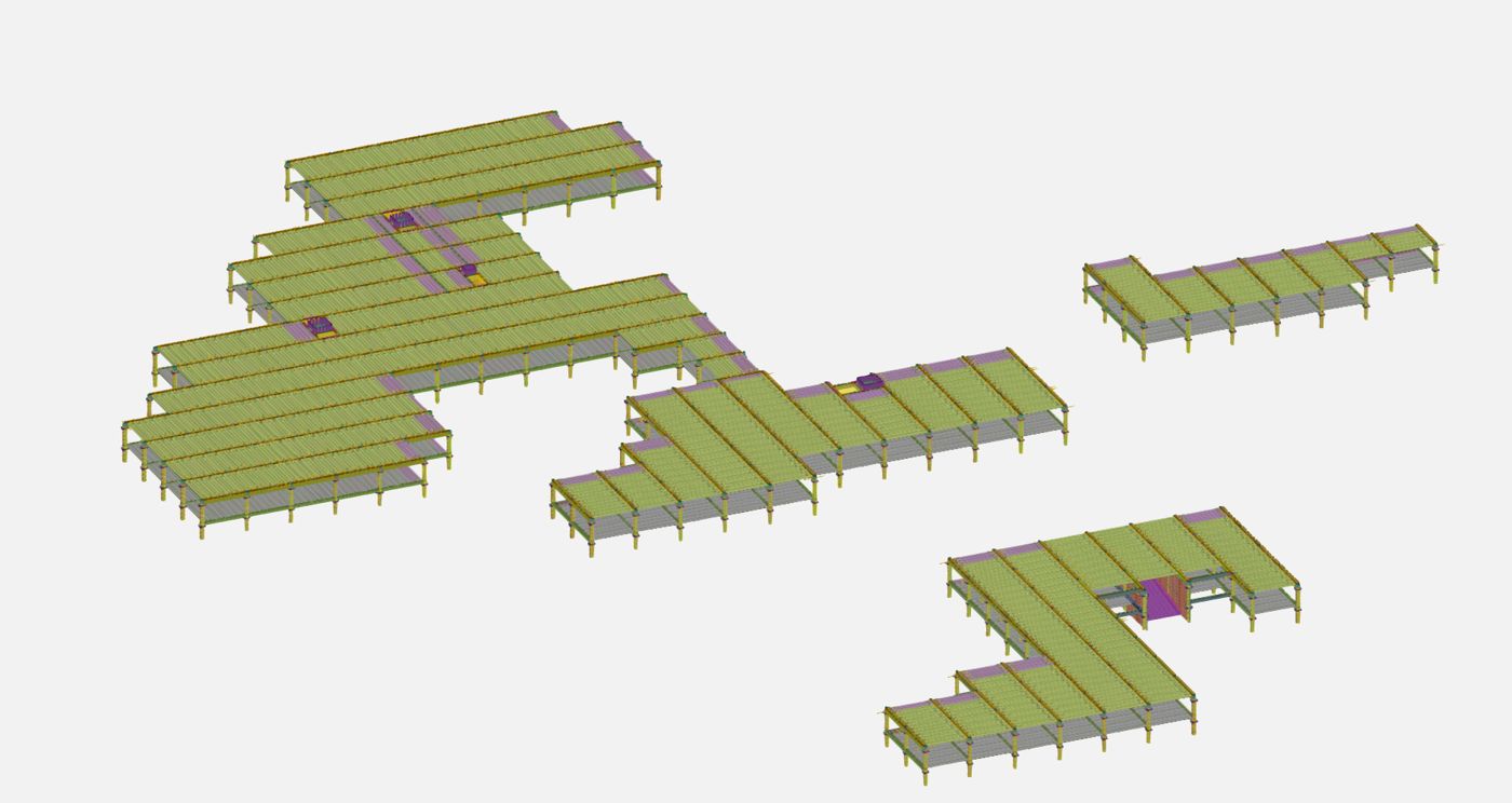 부산 에코델타시티 11BL 지하주차장 전경 또는 모델