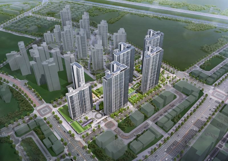 김포풍무 C5 전경 또는 모델