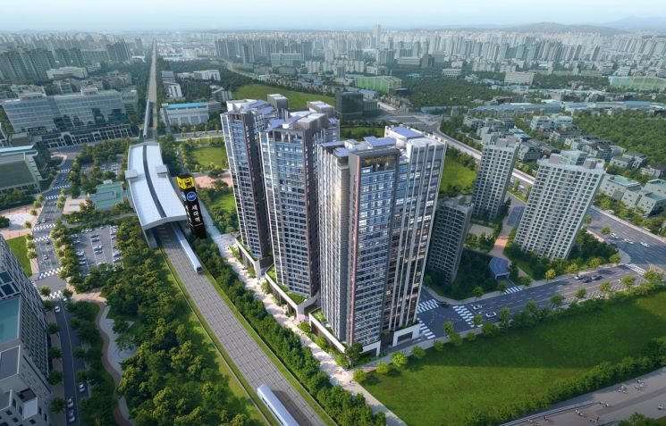 세마역 롯데캐슬 트라움 전경 또는 모델